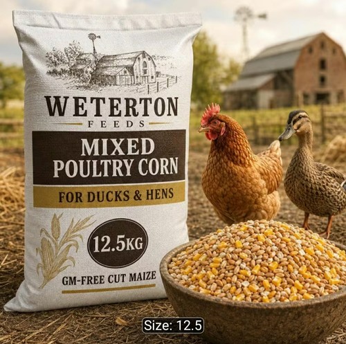 5kg mixed poultry corn - 12.5kg,