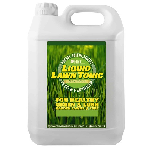 Liquid lawn tonic - fertiliser, |
