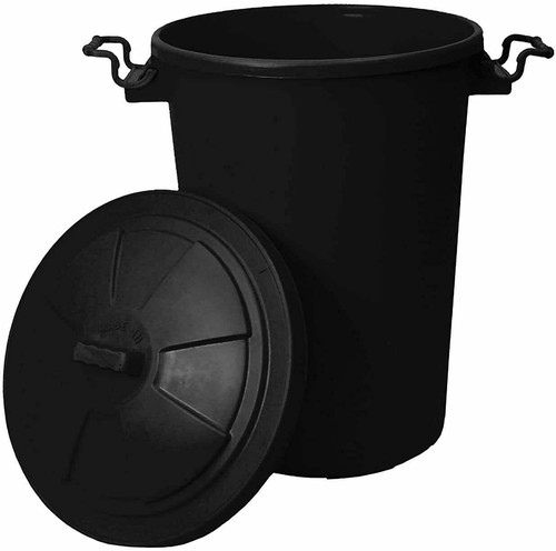 50l 85l 110l plastic black - 110l,