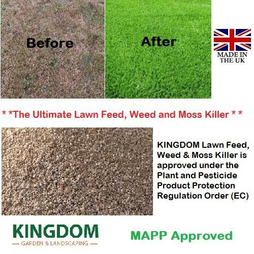 Lawn feed weed - lawn, and