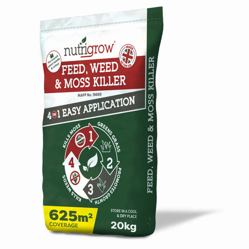 Nutrigrow weed feed - nutrigrow, moss